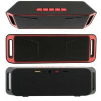 Портативная колонка MEGABASS A2DP SC-208 black-red