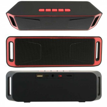 Портативная колонка MEGABASS A2DP SC-208 black-red в Одессе