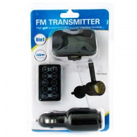 FM модулятор трансмиттер T713S SD, Micro SD, USB черный