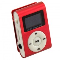 MP3 плеер iPod FM с дисплеем красный