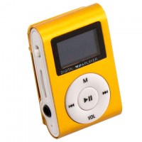 MP3 плеер iPod FM с дисплеем золотистый