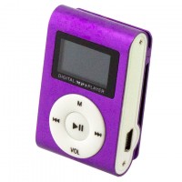 MP3 плеер iPod с дисплеем сиреневый