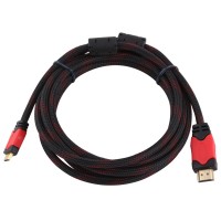 Кабель HDMI-HDMI 1.5 метра v1.4 19P M/M с фильтрами