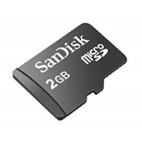 Карта памяти micro SD SanDisk 2GB class 10 + SD adapter