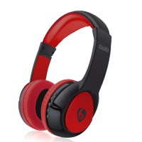 Bluetooth наушники с микрофоном MP3 FM S99 черно-красные