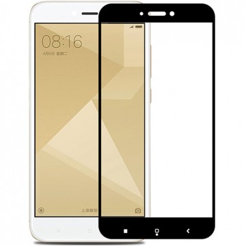 Защитное стекло Full Glue Xiaomi Redmi 4X black тех.пакет в Одессе