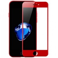 Защитное стекло 4D Apple iPhone 6 red Zool