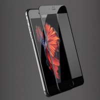 Защитное стекло 4D Apple iPhone 7 Plus, iPhone 8 Plus black Zool