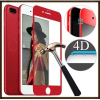 Защитное стекло 4D Apple iPhone 7 Plus, iPhone 8 Plus red Zool