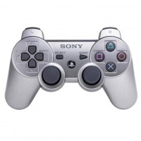 Геймпад Sony Sixaxis Dualshock 3 для PS3 Original серебристый