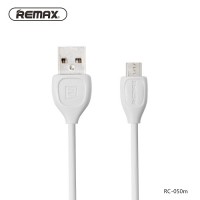 Micro USB кабель Remax lesu RC-050m 1m белый