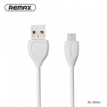 Micro USB кабель Remax lesu RC-050m 1m белый в Одессе