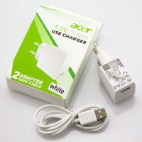 Сетевое зарядное устройство Acer PA-1070-07 2in1 5.2V 1USB 2.0A micro-USB white