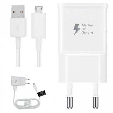 Сетевое зарядное устройство EP-TA800 Fast Charge 2in1 12V-1.24A 9V-1.67A 5V-2A micro-USB white (пластик) в Одессе