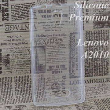 Чехол силиконовый Premium Lenovo A2010 прозрачный в Одессе