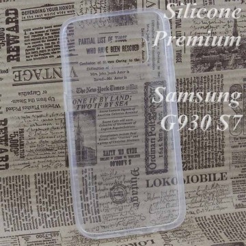 Чехол силиконовый Premium Samsung S7 G930 прозрачный в Одессе