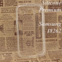 Чехол силиконовый Premium Samsung Core i8262 прозрачный