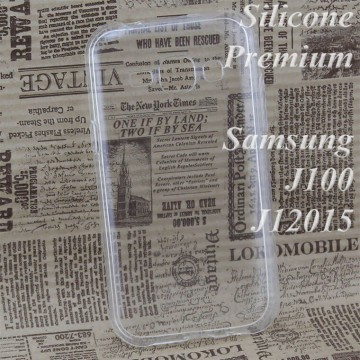 Чехол силиконовый Premium Samsung J1 2015 J100 прозрачный в Одессе