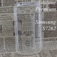 Чехол силиконовый Premium Samsung Star Plus S7262 прозрачный