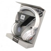 Bluetooth наушники с микрофоном MP3 FM JBL S400BT белые 
