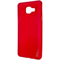 Чехол Soft Touch Baseus Samsung A5 2016 A510 матовый красный