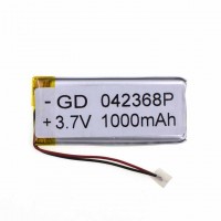 Аккумулятор GD 042368P 1000mAh Li-ion 3.7V