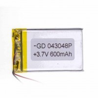 Аккумулятор GD 043048P 600mAh Li-ion 3.7V