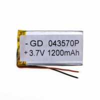 Аккумулятор GD 043570P 1200mAh Li-ion 3.7V