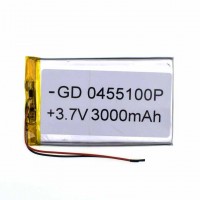 Аккумулятор GD 0455100P 3000mAh Li-ion 3.7V