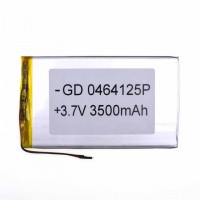 Аккумулятор GD 0464125P 3500mAh Li-ion 3.7V