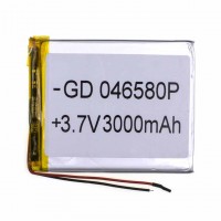 Аккумулятор GD 046580P 3000mAh Li-ion 3.7V