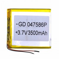 Аккумулятор GD 047586P 3500mAh Li-ion 3.7V