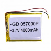 Аккумулятор GD 057090P 4000mAh Li-ion 3.7V