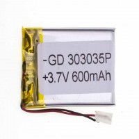 Аккумулятор GD 303035P 600mAh Li-ion 3.7V