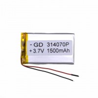 Аккумулятор GD 314070P 1500mAh Li-ion 3.7V