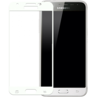 Защитное стекло Full Glue Samsung J3 2017 J330 white тех.пакет