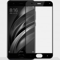 Защитное стекло Full Glue Xiaomi Mi6 black тех.пакет