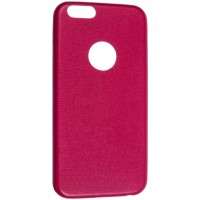 Чехол-накладка кожаный Apple iPhone 6 красный
