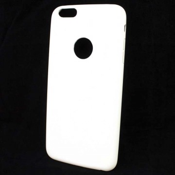Чехол-накладка кожаный Apple iPhone 6 Plus белый в Одессе