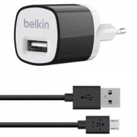 Сетевое зарядное устройство Belkin 2in1 1USB 1.0A micro-USB black