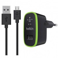 Сетевое зарядное устройство Belkin 2in1 1USB 2.1A micro-USB black