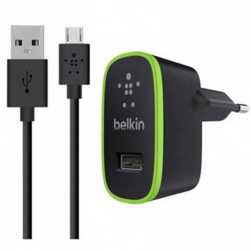 Сетевое зарядное устройство Belkin 2in1 1USB 2.1A micro-USB black в Одессе
