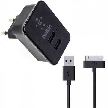 Сетевое зарядное устройство Belkin 2in1 2USB 2.1A+1A Apple 30-pin black в Одессе