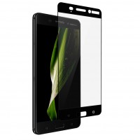 Защитное стекло Full Screen Nokia 6 black тех.пакет