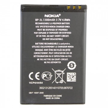 Аккумулятор Nokia BP-3L 1300 mAh AAAA/Original тех.пакет в Одессе