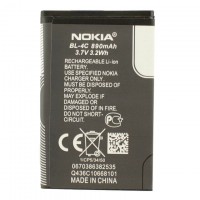 Аккумулятор Nokia BL-4C 890 mAh AAAA/Original тех.пакет