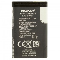 Аккумулятор Nokia BL-5C 1020 mAh AAAA/Original тех.пакет