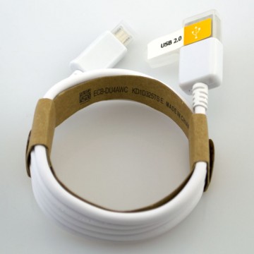 Micro USB кабель Samsung ECB-DU4AWC Original 1m тех.пакет белый в Одессе