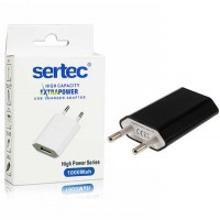 Сетевое зарядное устройство Sertec STC-29 1USB 1.0A black