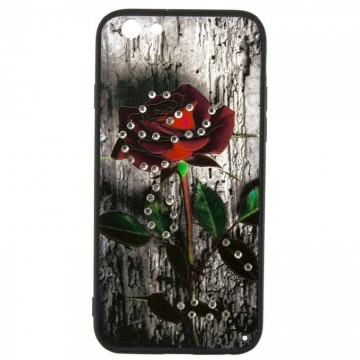 Чехол-накладка Flower Case Apple iPhone 6 Bark Rose в Одессе